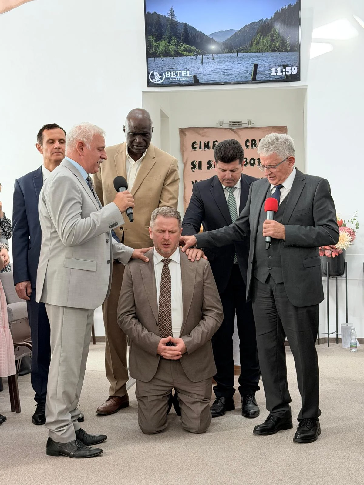 Ordinarea ca pastor a lui Cristi Kammergruber